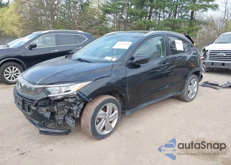 2019 Honda Hr-V Ex z USA, uszkodzony, nr VIN 3CZRU6H51KM716771